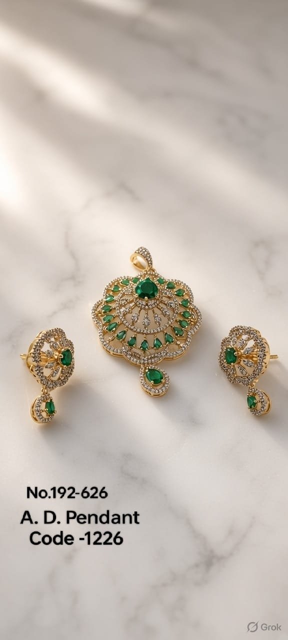 Elysia Stone AD Pendant Set