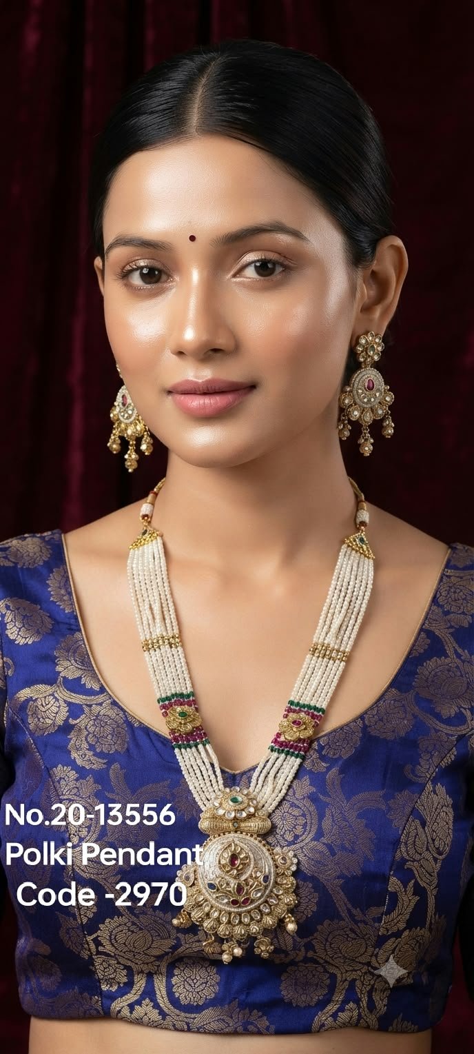 Statement Polki Pendant