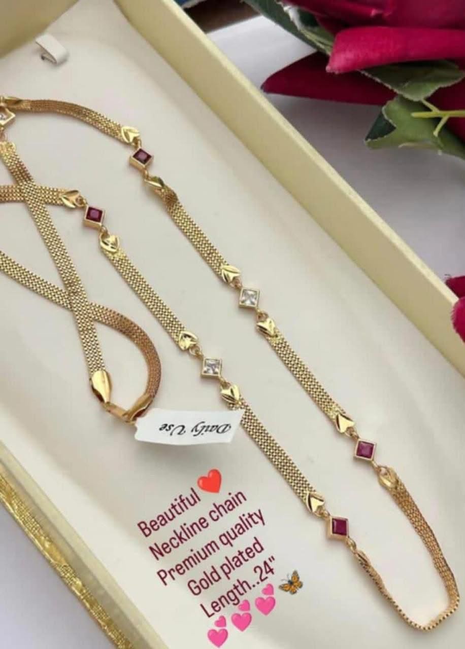 Beautiful Neckline Chain