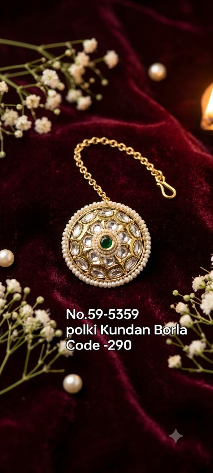 Polki Kundan Borla