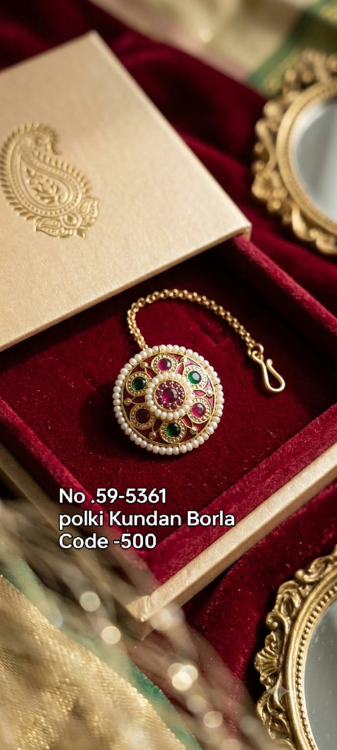 Polki Kundan Borla