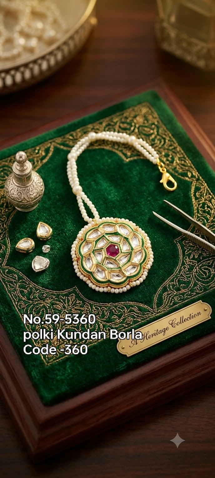 Polki Kundan Borla
