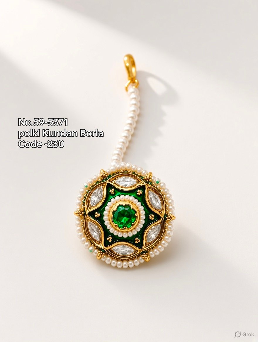 Polki Kundan Borla