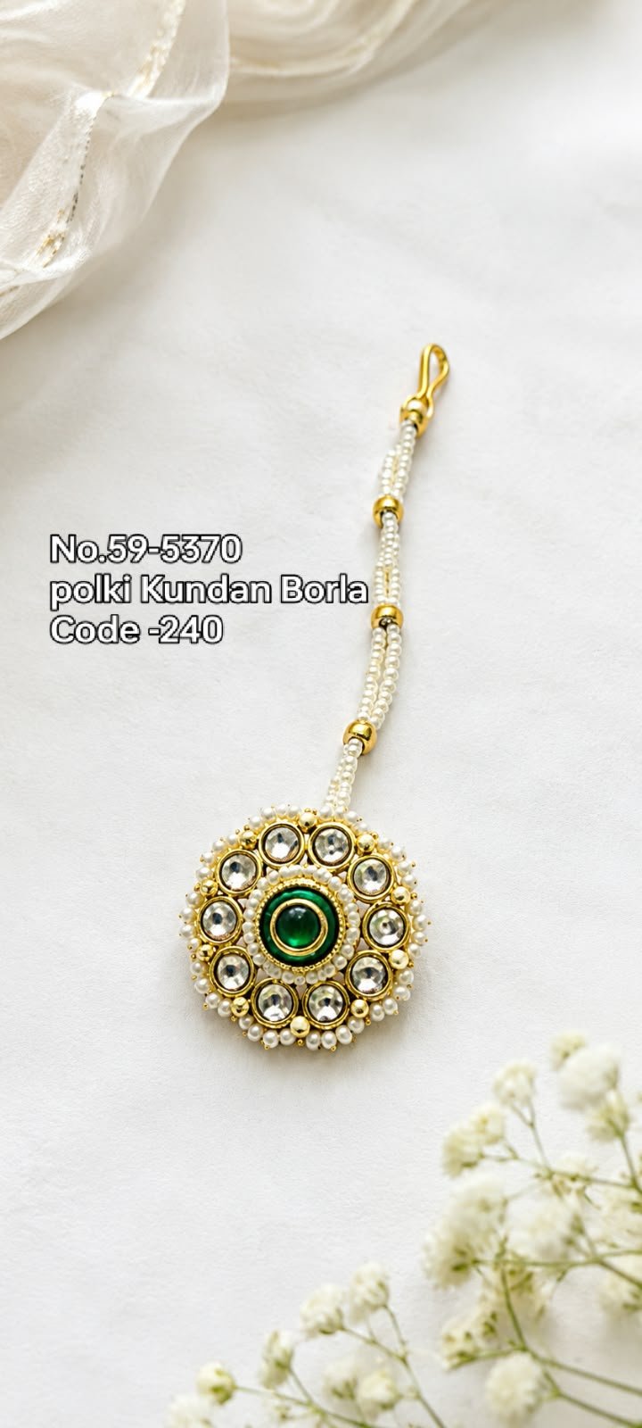 Polki Kundan Borla