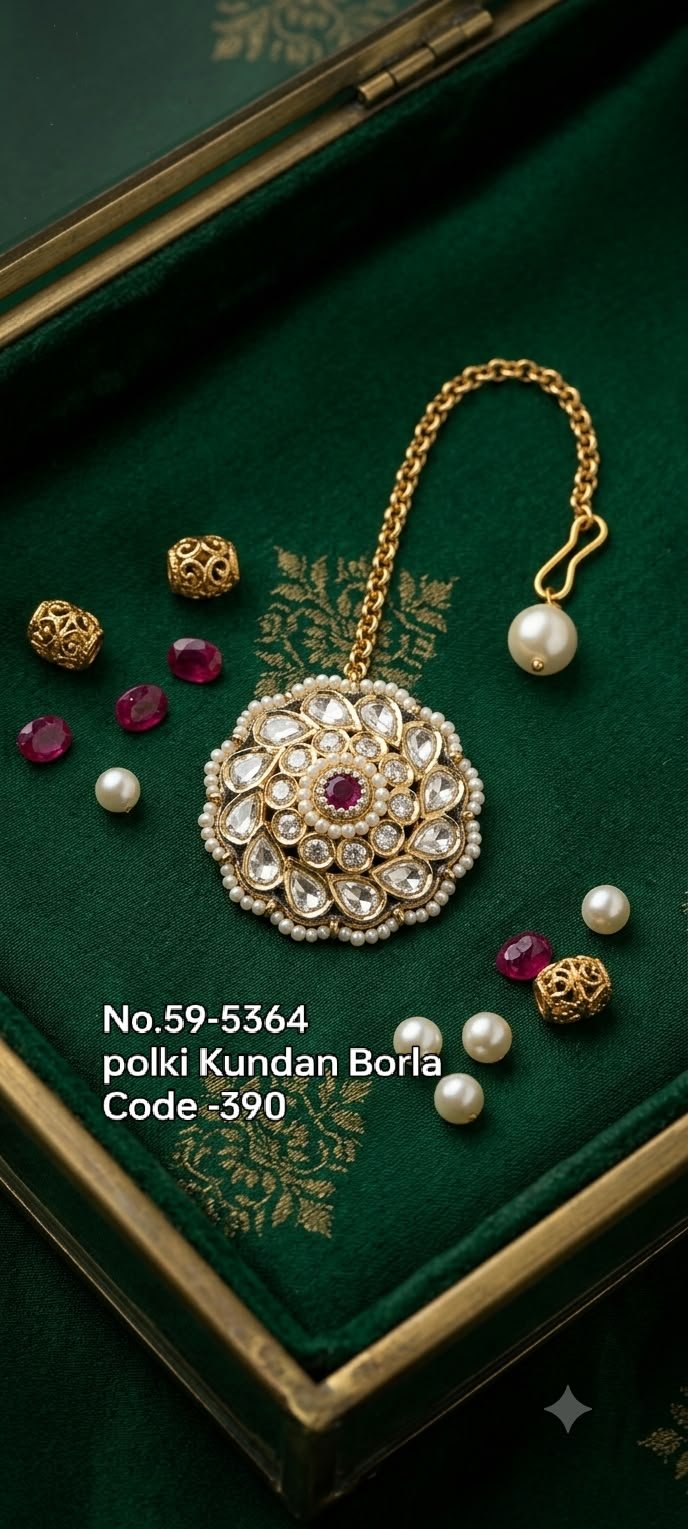 Polki Kundan Borla