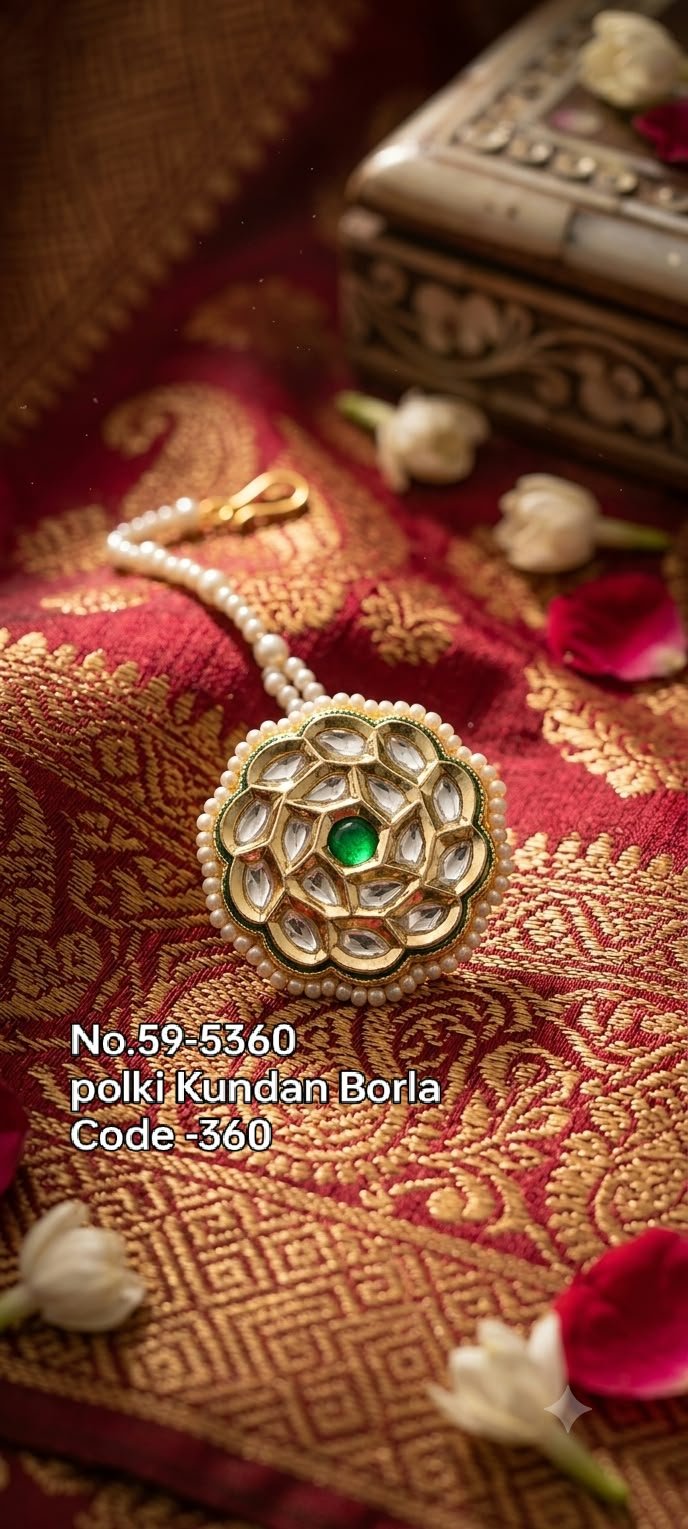 Polki Kundan Borla