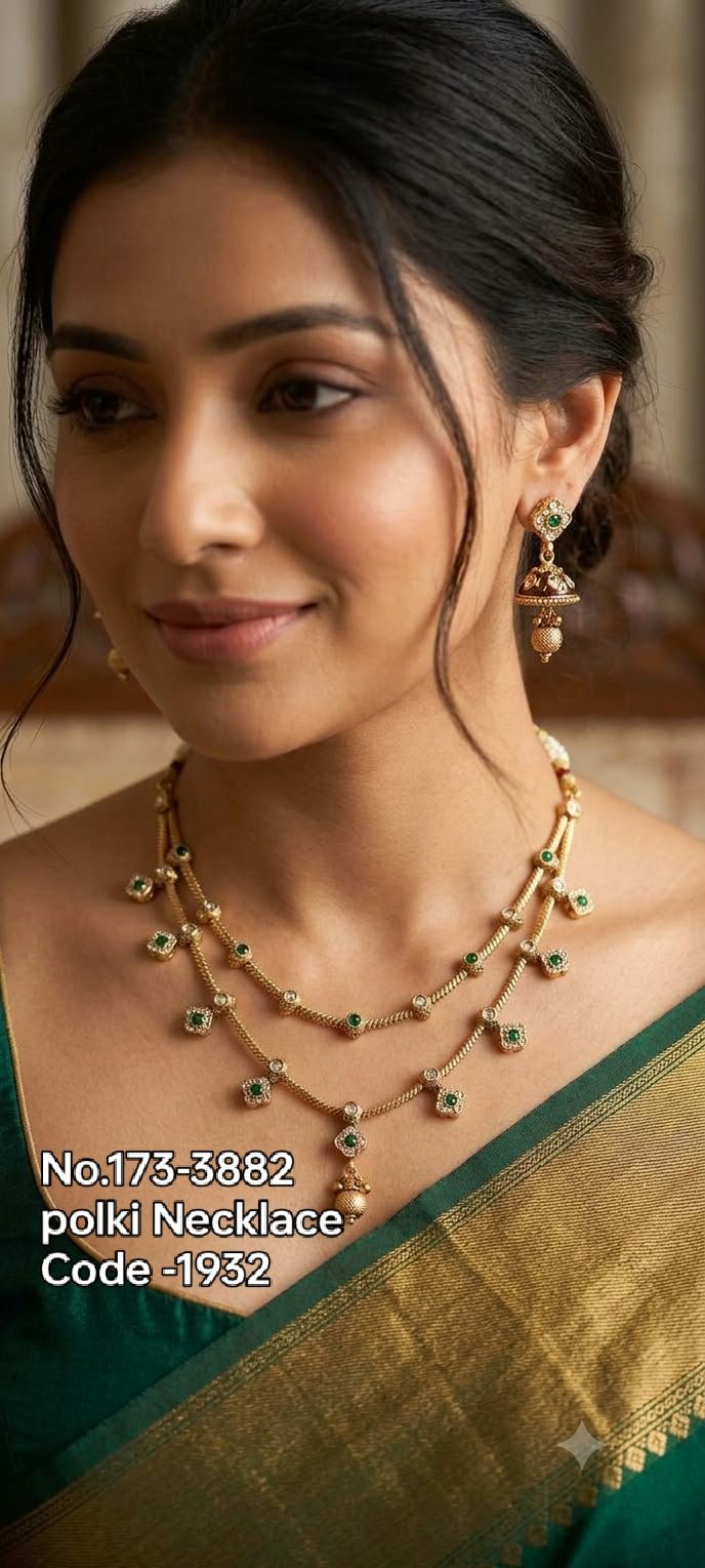 Classic Two Layer Polki Haar