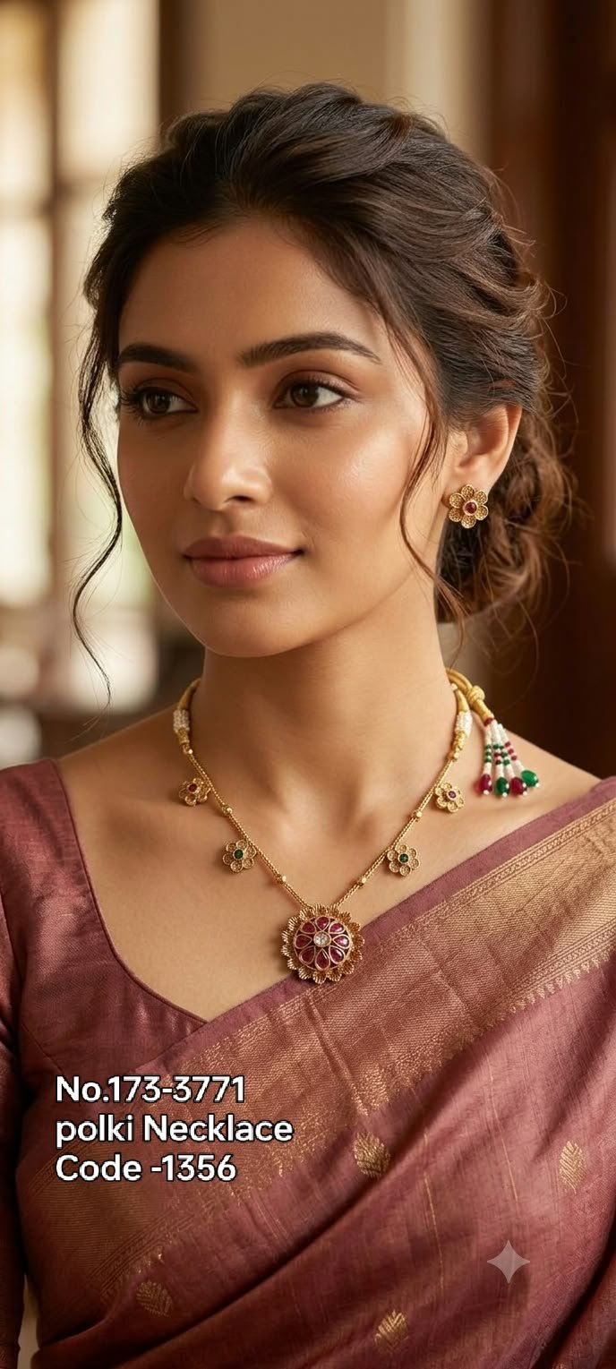 Royal Single Layer Polki Haar