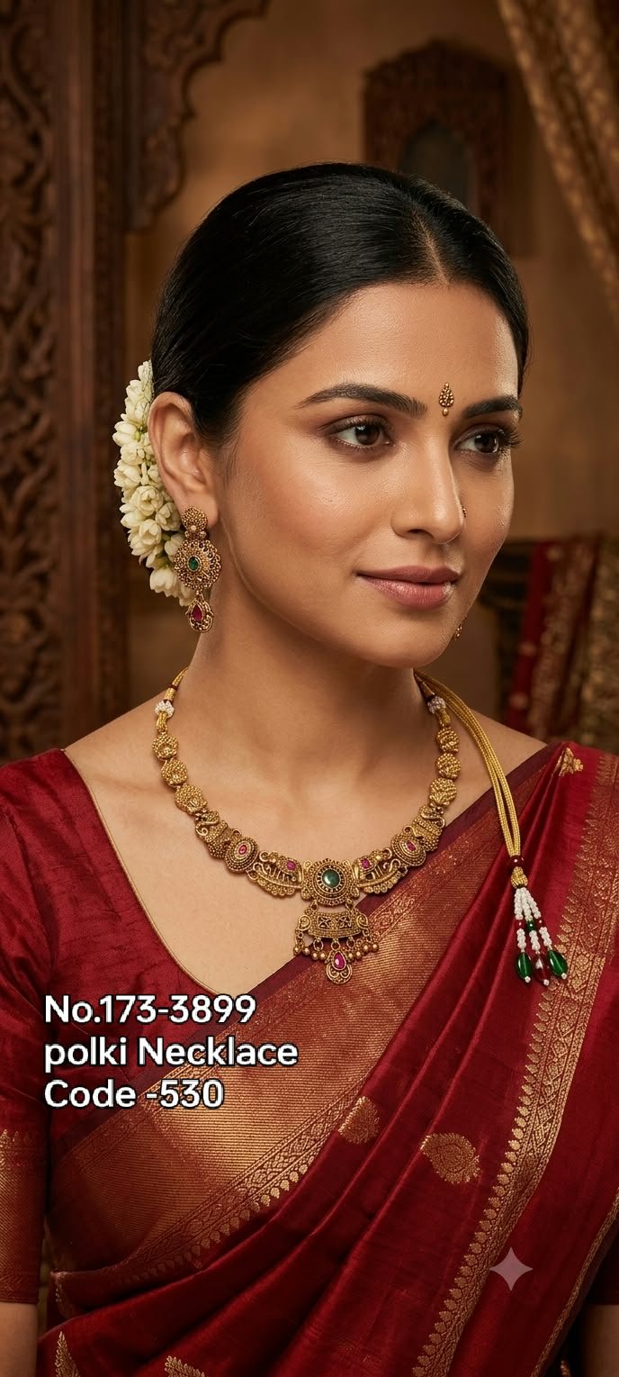 Regal Polki Necklace view 3