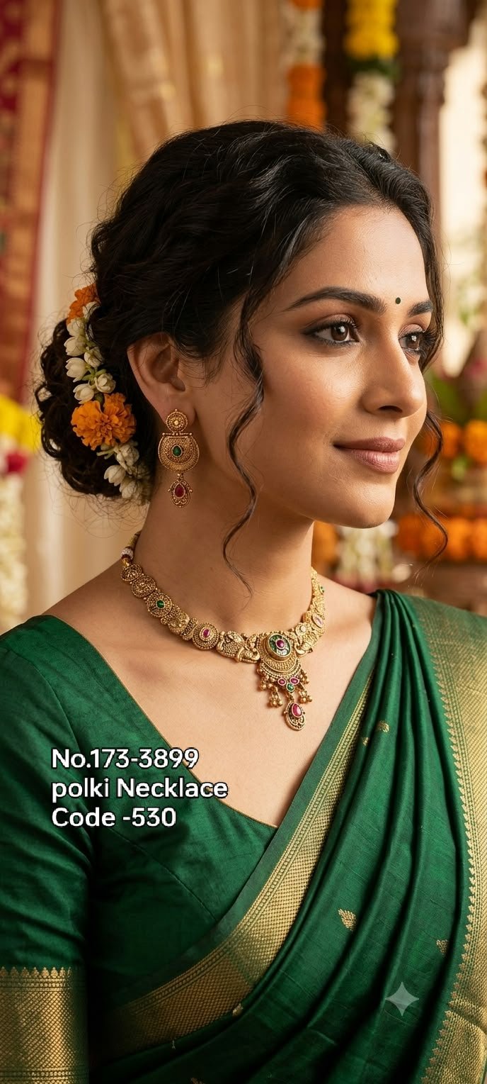 Regal Polki Necklace view 2