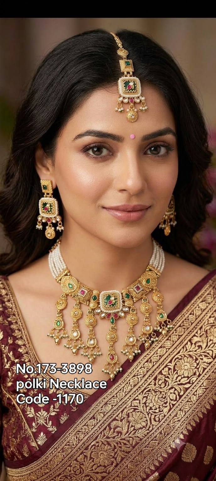 Nawabi Polki Haar