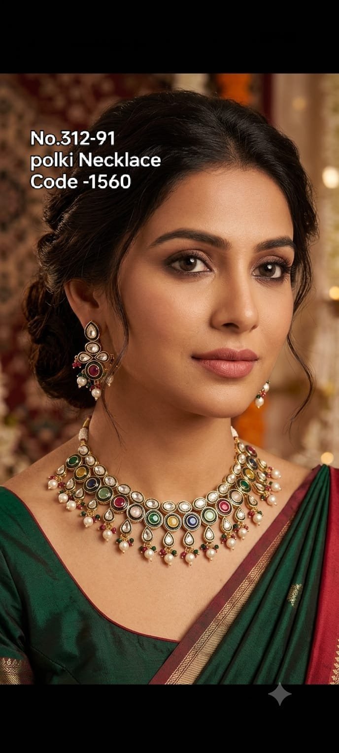 Designer Polki Necklace