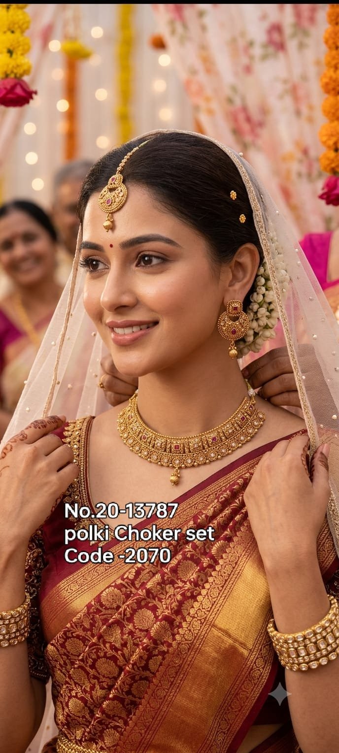 Aarohi Polki Choker Set