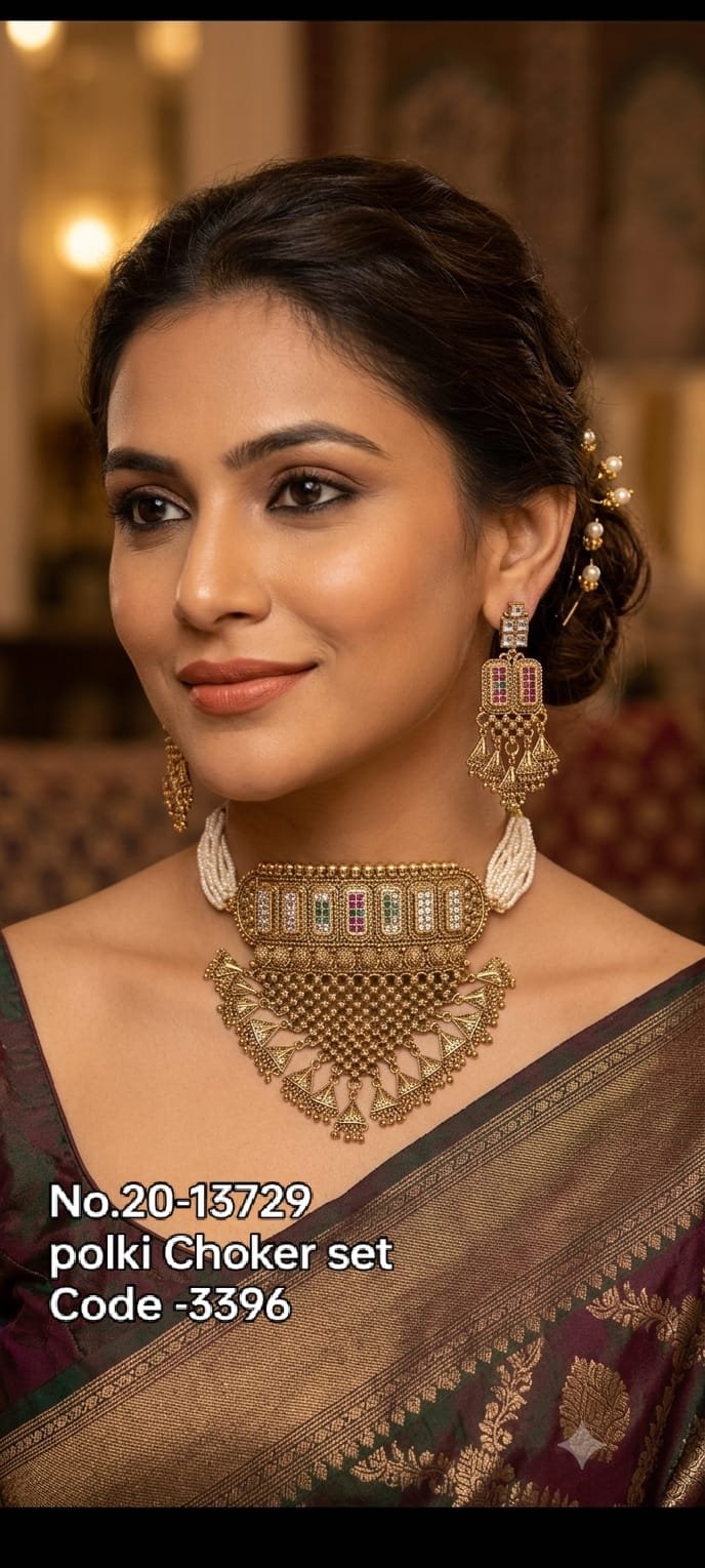 Sitara Polki Choker Set