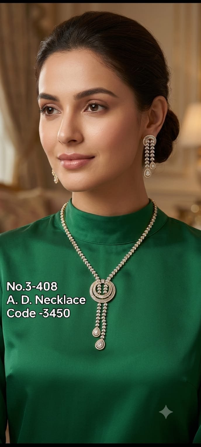 Anvika AD Necklace