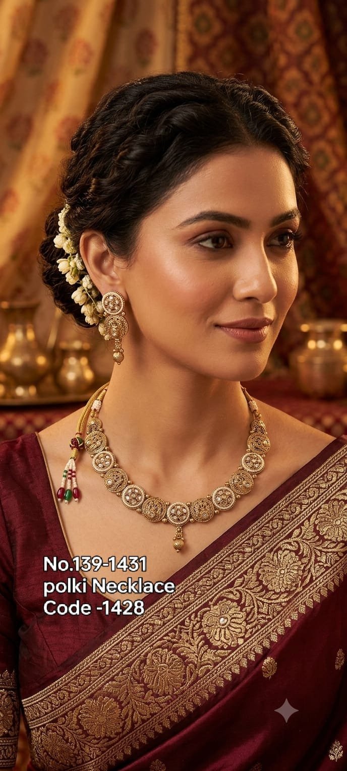 Aashvi Polki Necklace view 2