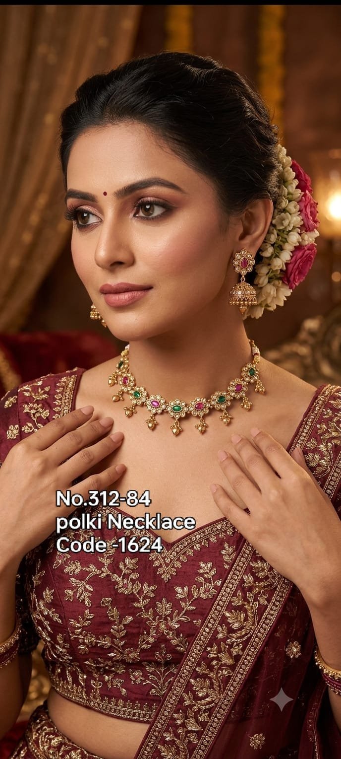 Yuvika Polki Necklace