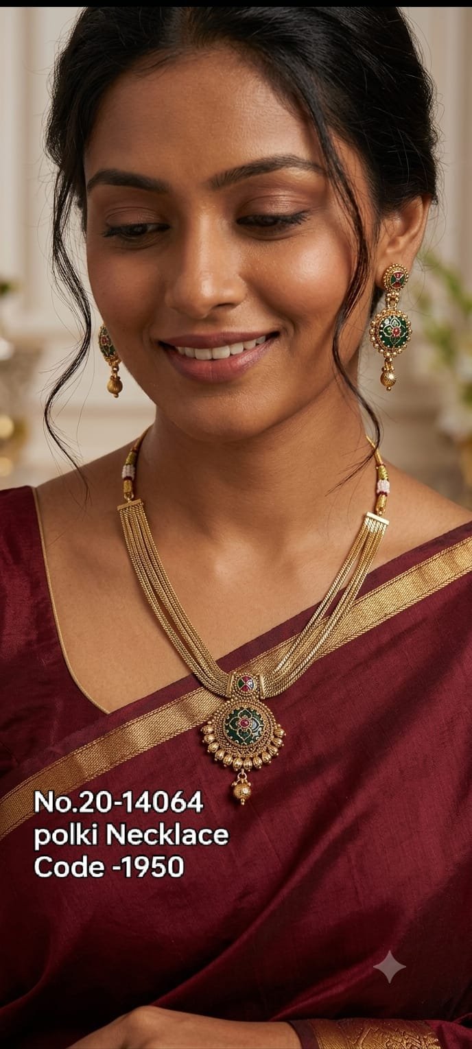 Pranvika Polki Necklace