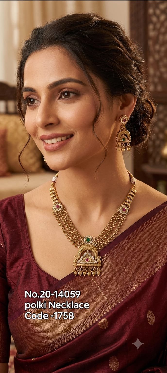 Saanvika Polki Necklace