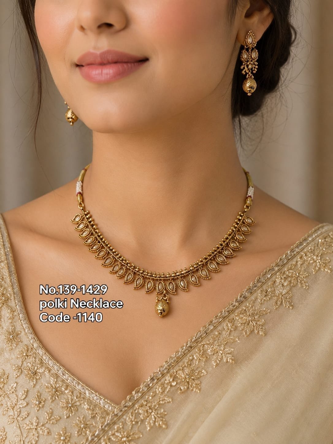 Lavisha Polki Necklace