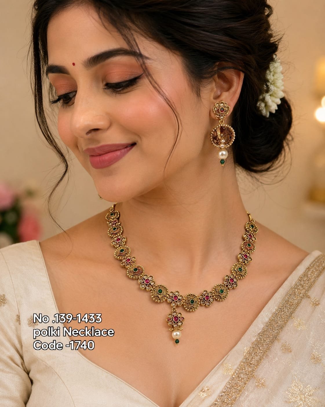 Kairavi Polki Necklace