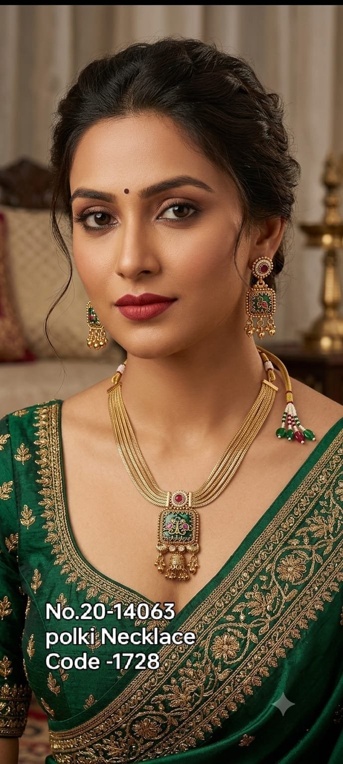 Vedanshi Polki Necklace